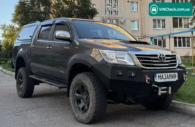 Toyota Hilux 2012, фото з оголошення 1 з 7, VIN MR0FR29G801016681
