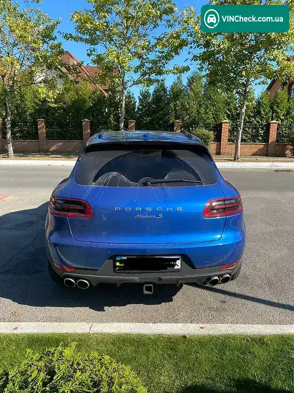 Porsche Macan 2017, фото з оголошення 2 з 6, VIN W1N1673211A408454