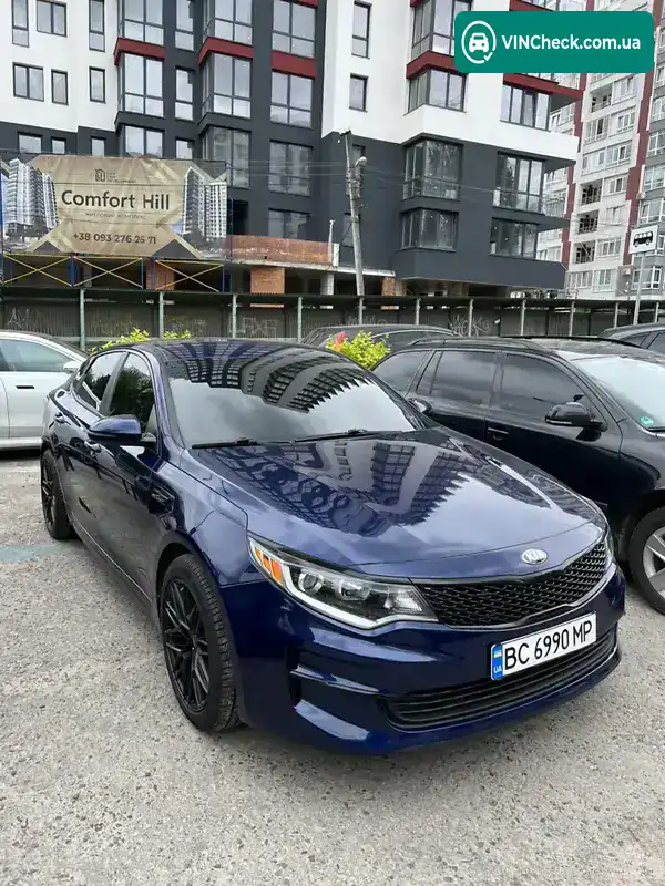 Kia Optima 2018, фото з оголошення 1 з 17, VIN 5XXGT4L32JG258782