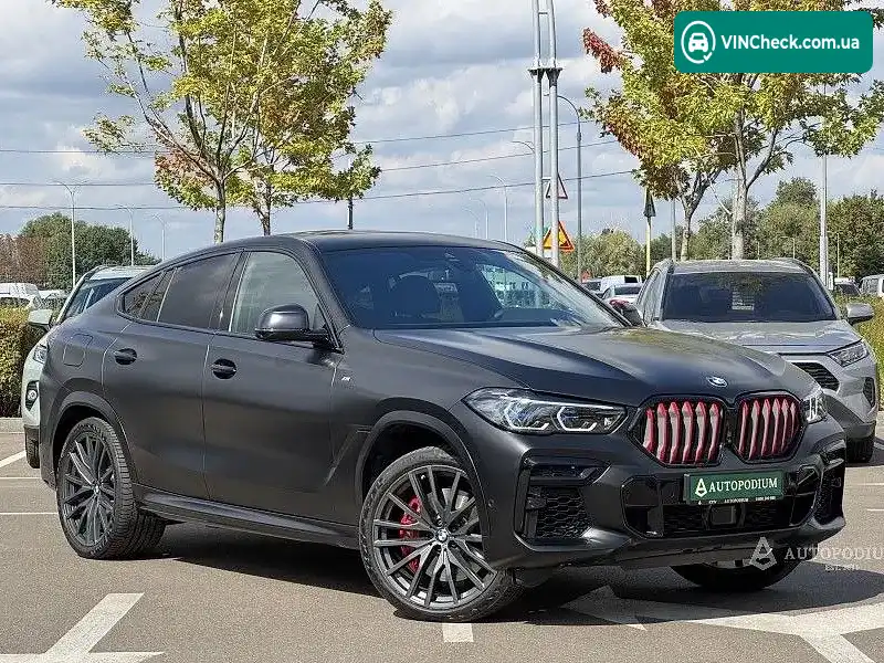 BMW X6 2022, фото з оголошення 1 з 20, VIN WBAGT610909L44460