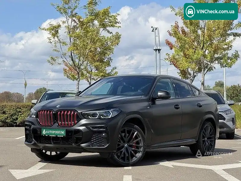 BMW X6 2022, фото з оголошення 2 з 20, VIN WBAGT610909L44460