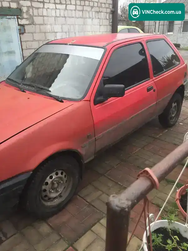 Ford Fiesta 1993, фото з оголошення 2 з 7, VIN WF0BXXGAFBPK47407