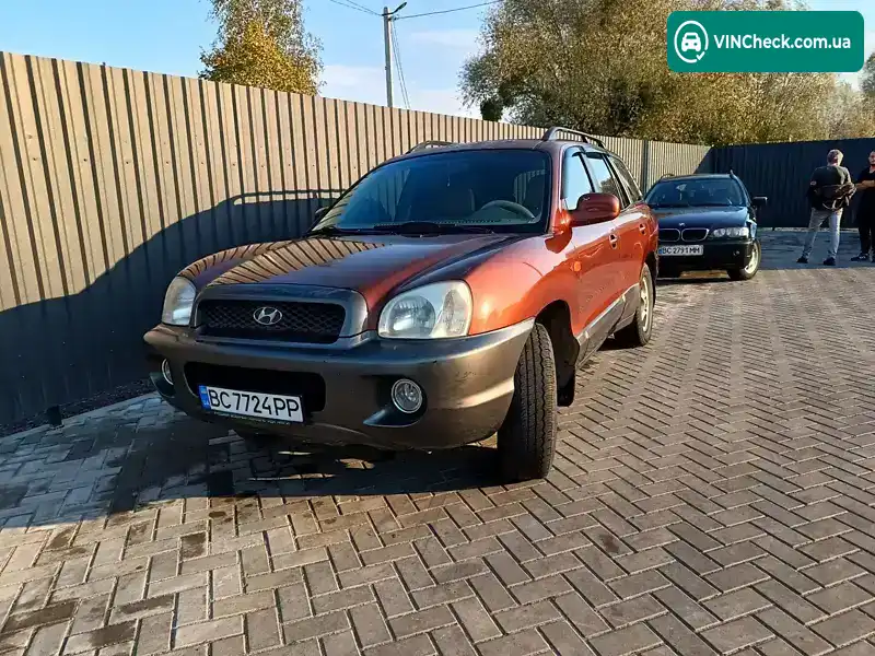 Hyundai Santa FE 2003, фото з оголошення 1 з 12, VIN KMHSC81DP4U679326