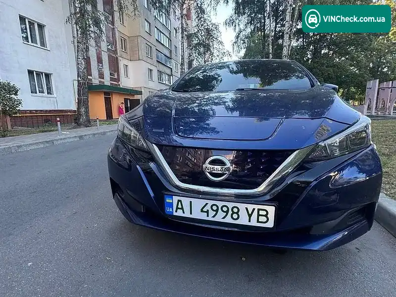Nissan Leaf 2018, фото з оголошення 2 з 12, VIN 1N4AZ1CPXJC302149