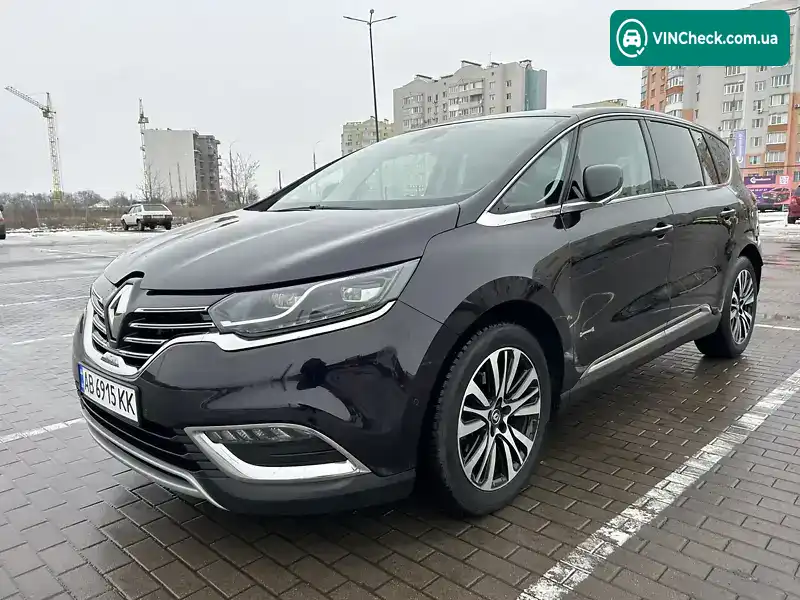 Renault Espace 2016, фото з оголошення 1 з 20, VIN VF1RFC00X54783964