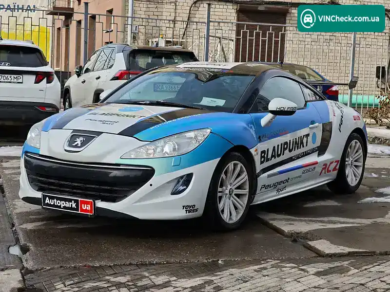 Peugeot RCZ 2012, фото з оголошення 1 з 21, VIN VF34JRHH8BP019850