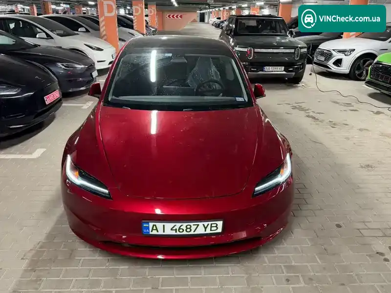 Tesla Model 3 2024, фото з оголошення 1 з 14, VIN 5YJ3E1EB3RF766253