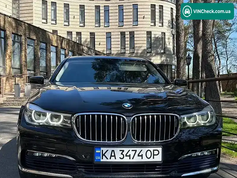 BMW 7 Series 2016, фото з оголошення 1 з 10, VIN WBA7E2C50GG738835