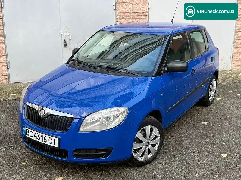 Skoda Fabia 2008, фото з оголошення 1 з 20, VIN TMBAA65J493072482