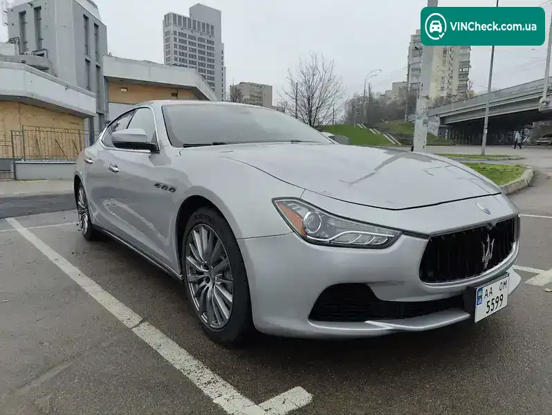 Maserati Ghibli 2017, фото з оголошення 1 з 21, VIN ZAM57XSA6H1248433
