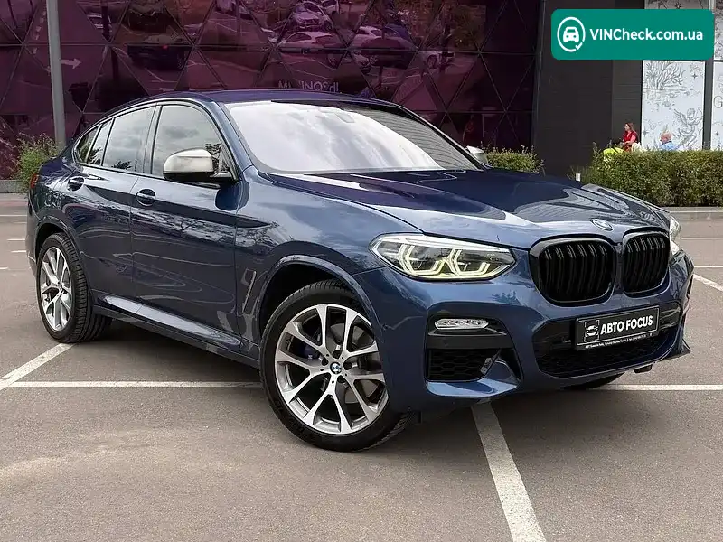 BMW X4 2019, фото з оголошення 1 з 20, VIN 5UXUJ5C53KLJ64409