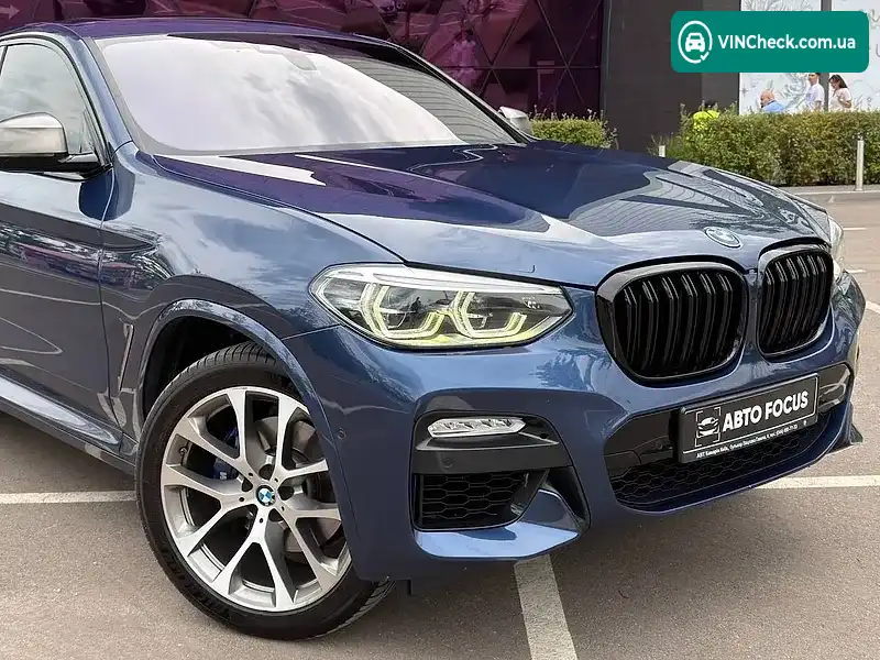 BMW X4 2019, фото з оголошення 2 з 20, VIN 5UXUJ5C53KLJ64409