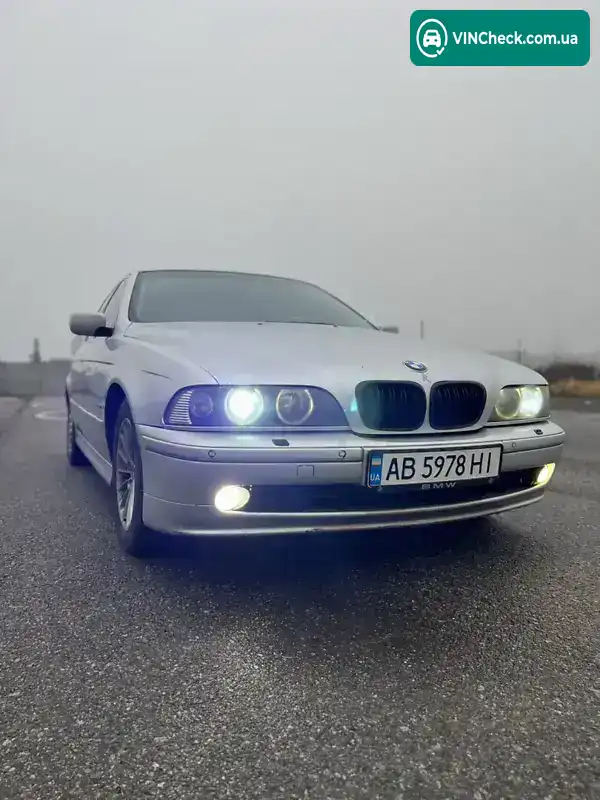 BMW 5 Series 2003, фото з оголошення 1 з 21, VIN WBADL01000GY16248