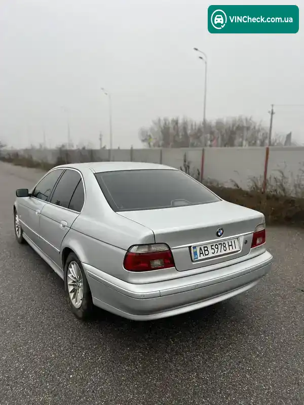 BMW 5 Series 2003, фото з оголошення 2 з 21, VIN WBADL01000GY16248