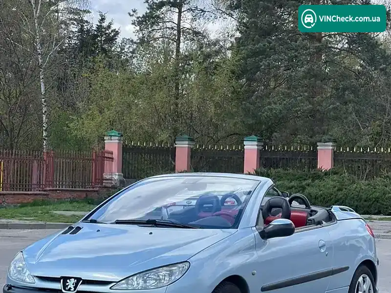 Peugeot 206 2002, фото з оголошення 1 з 20, VIN VF32DNFUR42610679