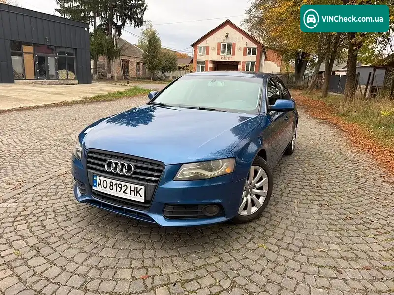 Audi A4 2009, фото з оголошення 2 з 15, VIN WAUFFBFL2AN021004