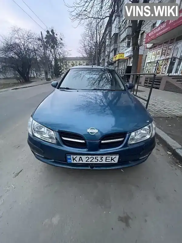 Nissan Almera 2002, фото з оголошення 1 з 10, VIN SJNBAAN16U0252945