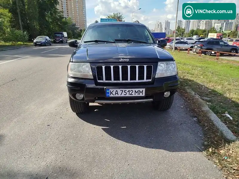 Jeep Grand Cherokee 2004, фото з оголошення 1 з 17, VIN 1J8G2E8A34Y146718