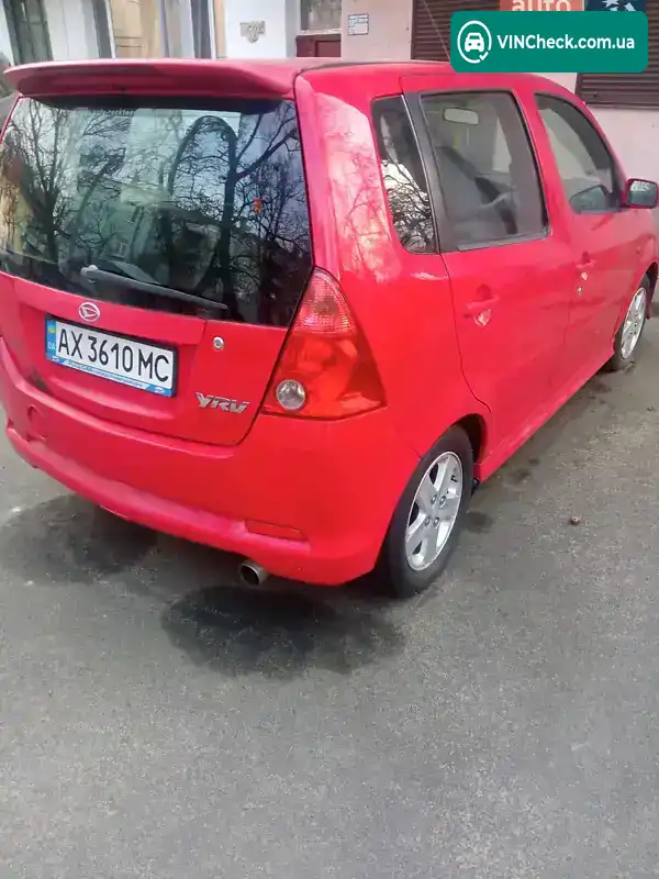 Daihatsu YRV 2000, фото з оголошення 1 з 9, VIN JDAM201G000500555