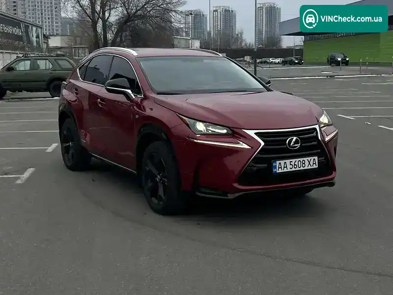 Lexus NX 2016, фото з оголошення 1 з 19, VIN JTJBJRBZ802052869