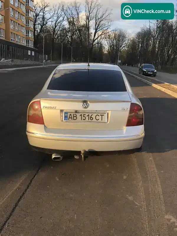 Volkswagen Passat 2004, фото з оголошення 1 з 6, VIN WVWZZZ3BZ4E010862