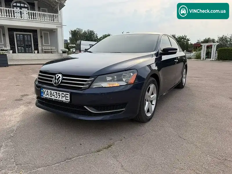 Volkswagen Passat 2013, фото з оголошення 1 з 20, VIN 1VWBP7A30DC140072
