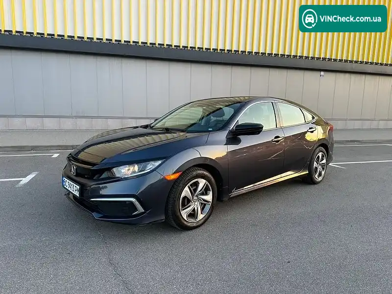 Honda Civic 2019, фото з оголошення 1 з 20, VIN 2HGFC2F61KH601166