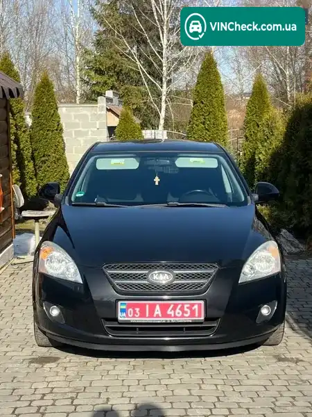 Kia Ceed 2009, фото з оголошення 2 з 20, VIN U5YFF24229L131865