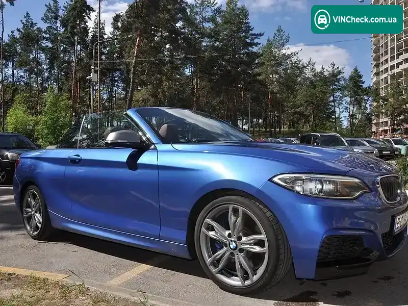 BMW 2 Series 2015, фото з оголошення 1 з 10, VIN WBA1M1C55FVZ99536