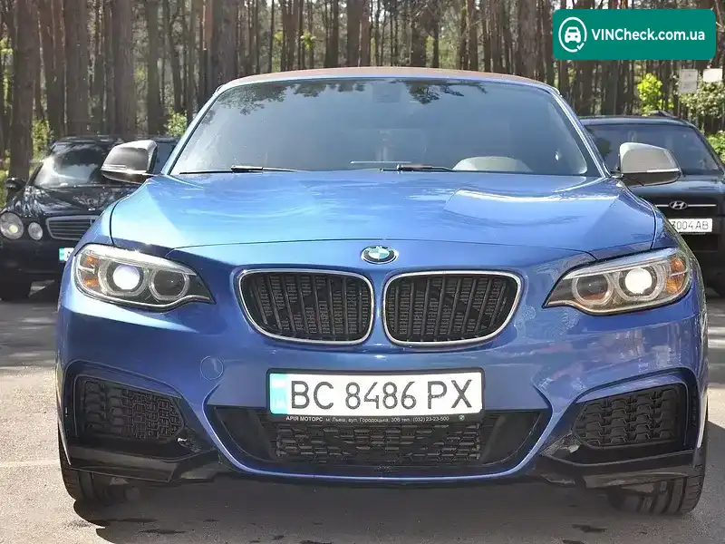 BMW 2 Series 2015, фото з оголошення 2 з 10, VIN WBA1M1C55FVZ99536