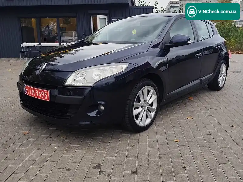 Renault Megane 2009, фото з оголошення 1 з 20, VIN VF1BZ0V0640793555