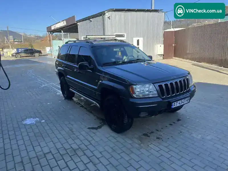 Jeep Grand Cherokee 2002, фото з оголошення 1 з 10, VIN 1J8G2E8A83Y507908