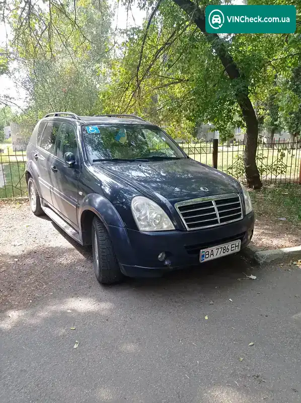 SsangYong Rexton 2007, фото з оголошення 1 з 21, VIN Y7CRJFA0070074478