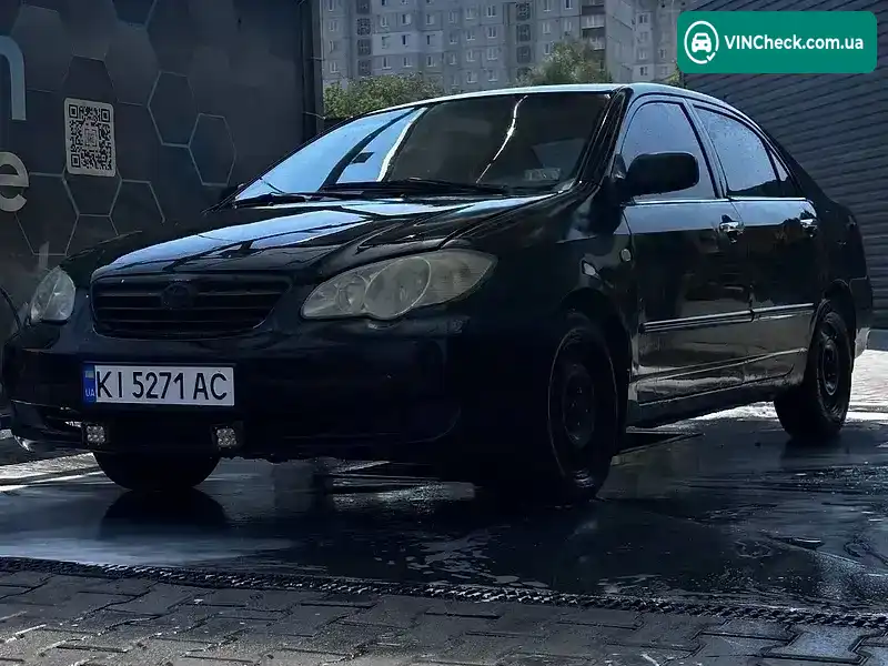 BYD F3 2006, фото з оголошення 1 з 20, VIN LGXC16DG160230923