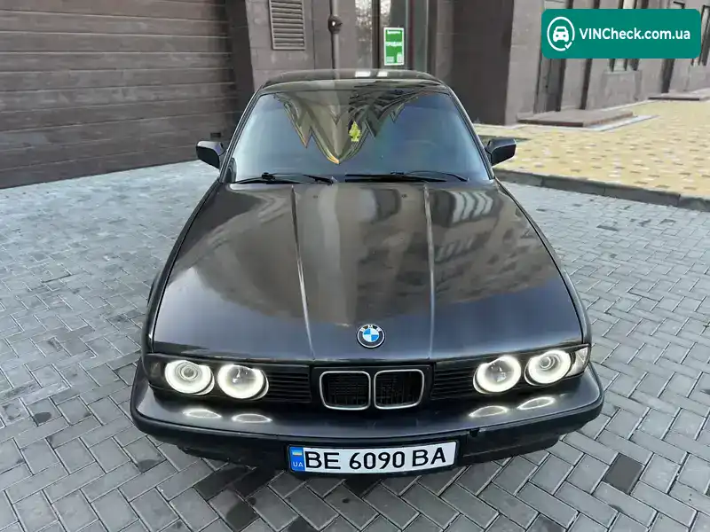 BMW 5 Series 1992, фото з оголошення 2 з 21, VIN WBAHA91000BL29494