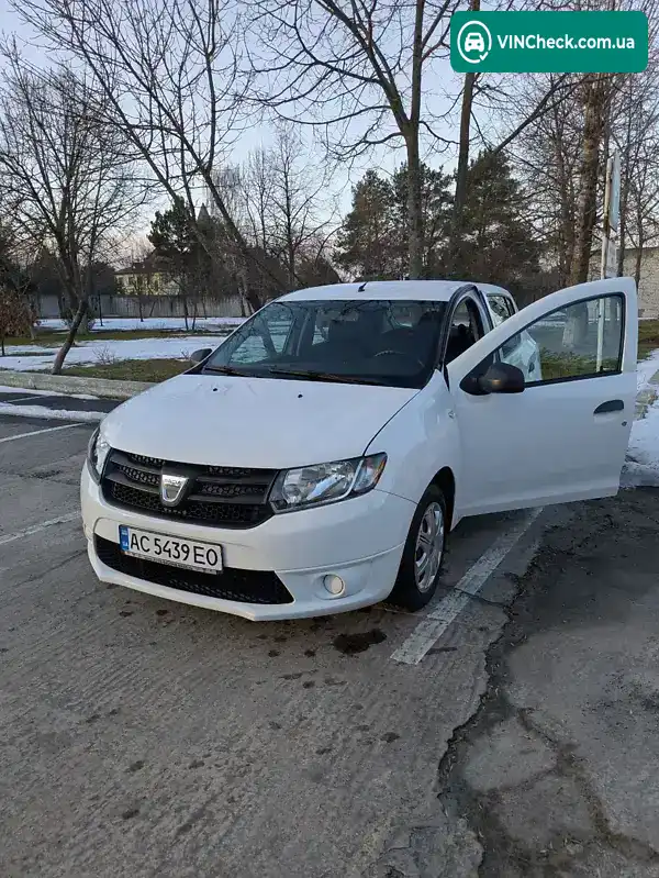 Dacia Sandero 2016, фото з оголошення 1 з 13, VIN UU15SDE3356418297