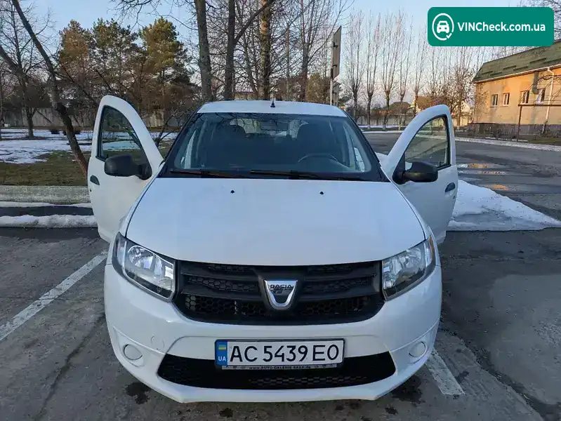 Dacia Sandero 2016, фото з оголошення 2 з 13, VIN UU15SDE3356418297