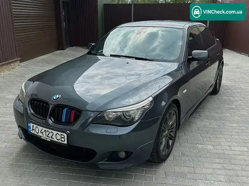 BMW 5 Series 2007, фото з оголошення 1 з 21, VIN WBANY710X0CT68008