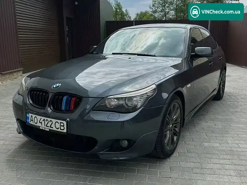 BMW 5 Series 2007, фото з оголошення 2 з 21, VIN WBANY710X0CT68008