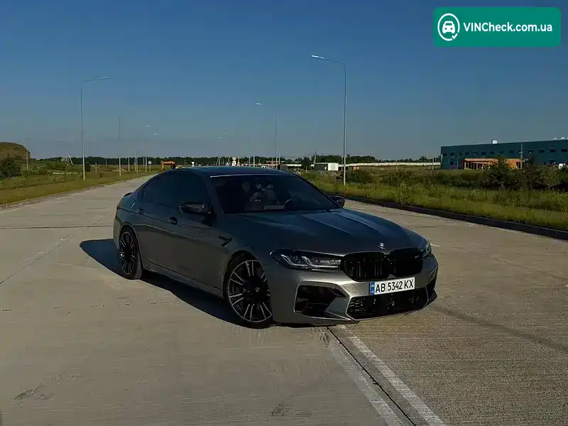 BMW M5 2019, фото з оголошення 1 з 18, VIN WBSJF0C03LB448992