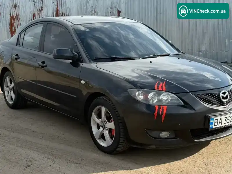 Mazda 3 2005, фото з оголошення 2 з 20, VIN JMZBK12Z551225235