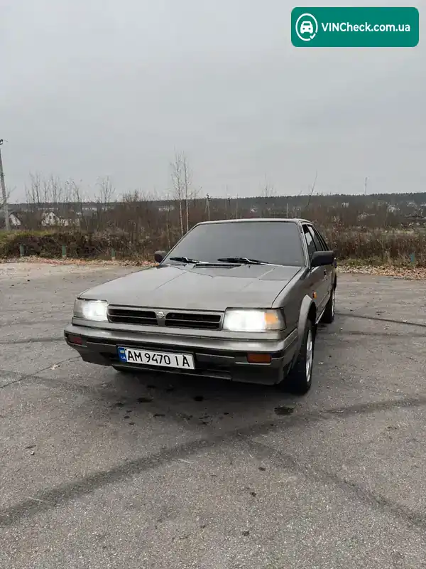 Nissan Bluebird 1986, фото з оголошення 1 з 21, VIN JN10FHT12U0112425