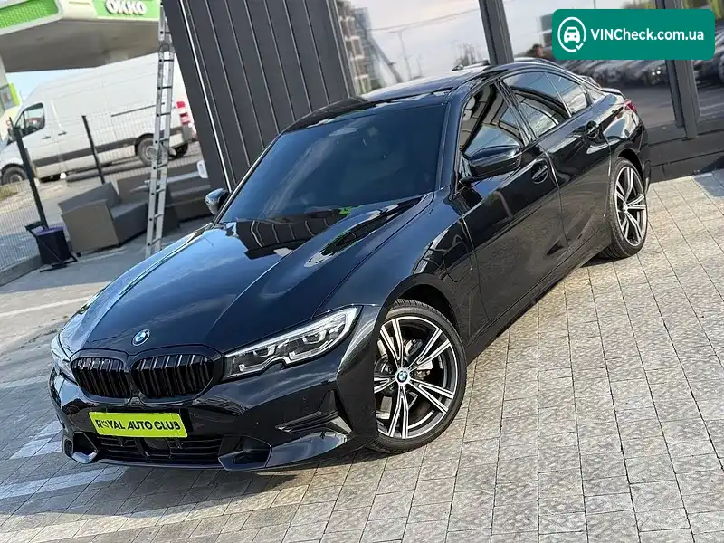 BMW 3 Series 2020, фото з оголошення 2 з 20, VIN 3MW5P7J09M8B75848