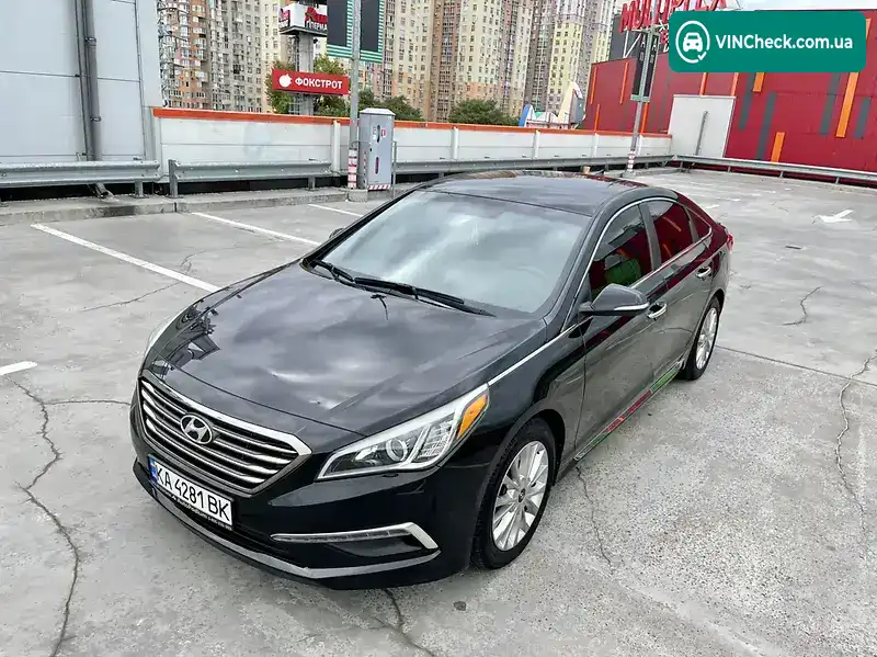 Hyundai Sonata 2015, фото з оголошення 2 з 20, VIN 5NPE34AF7FH247311