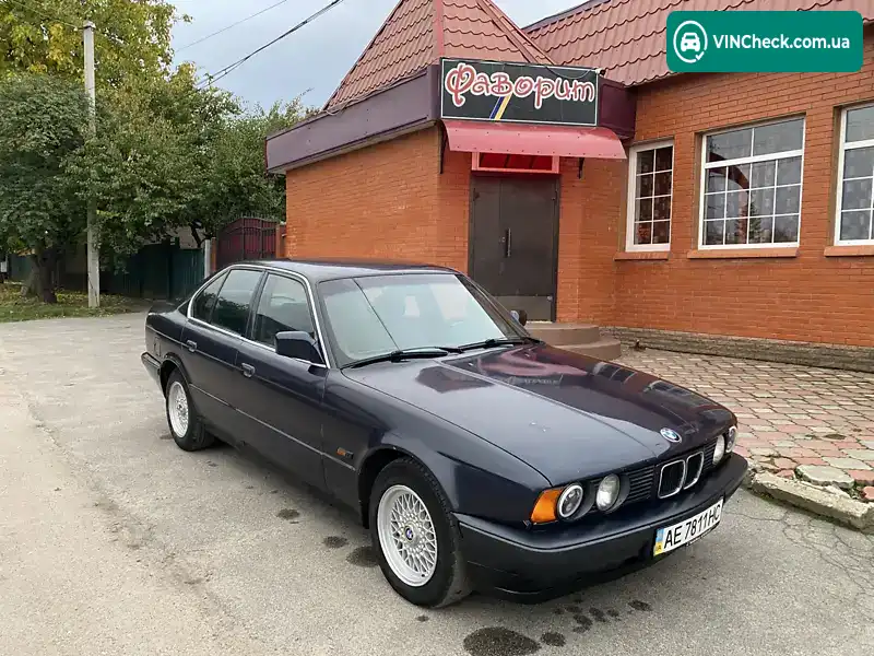 BMW 5 Series 1991, фото з оголошення 1 з 15, VIN WBAHB51090BD54676