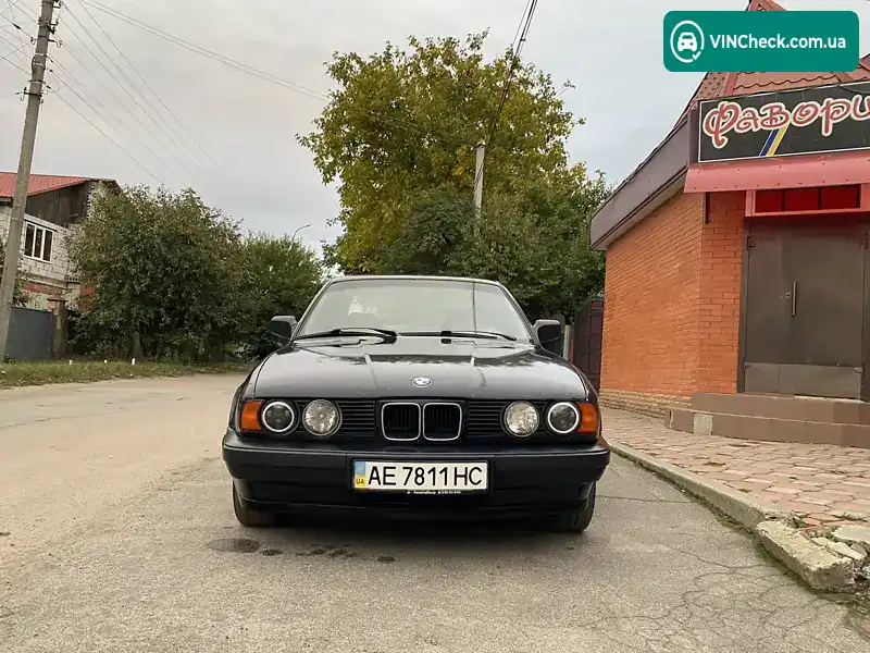 BMW 5 Series 1991, фото з оголошення 2 з 15, VIN WBAHB51090BD54676