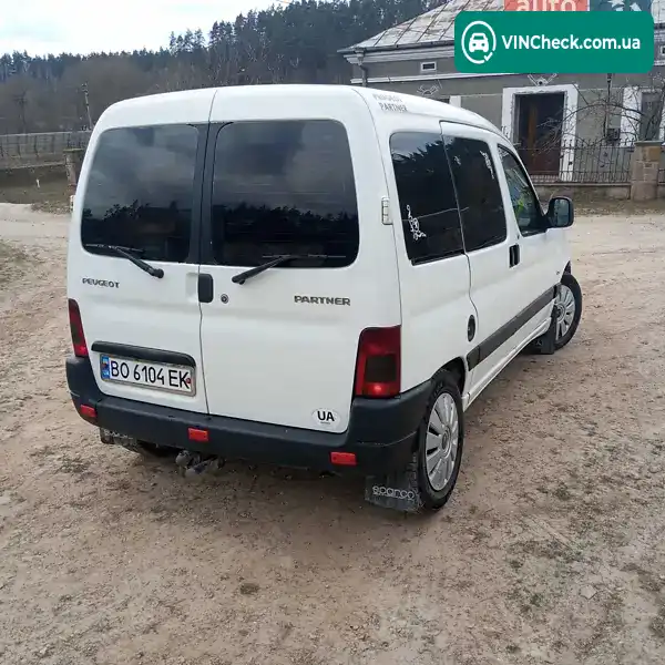 Peugeot Partner 2007, фото з оголошення 2 з 10, VIN VF3GC9HXC96293084