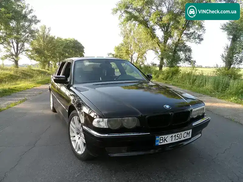 BMW 7 Series 1995, фото з оголошення, VIN WBAGF21010DF73604