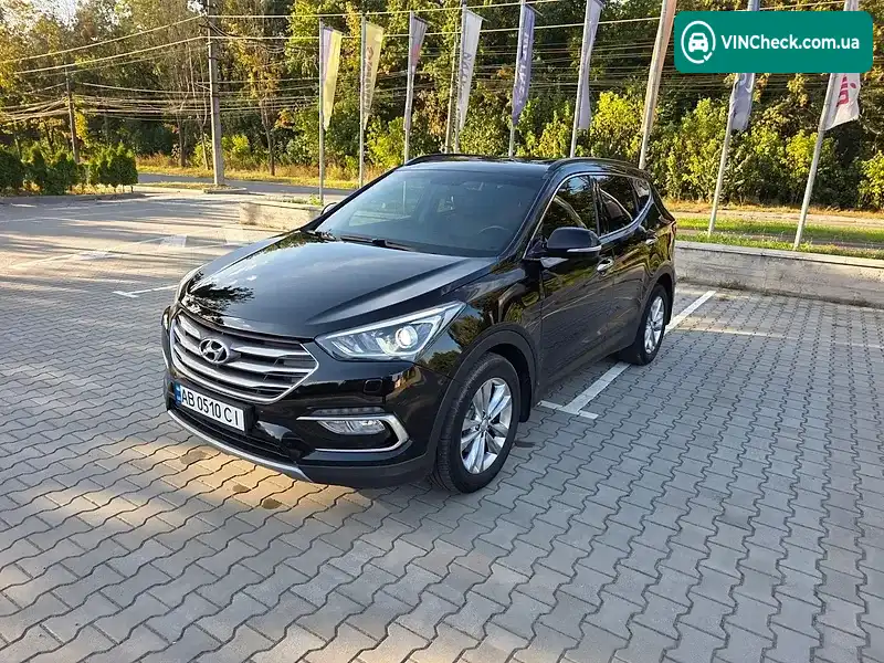 Hyundai Santa FE 2016, фото з оголошення 1 з 20, VIN KMHSU81XDGU616517
