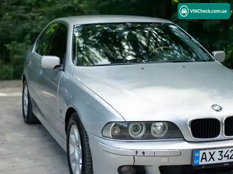 BMW 5 Series 2003, фото з оголошення 2 з 12, VIN WBADL81000G043974